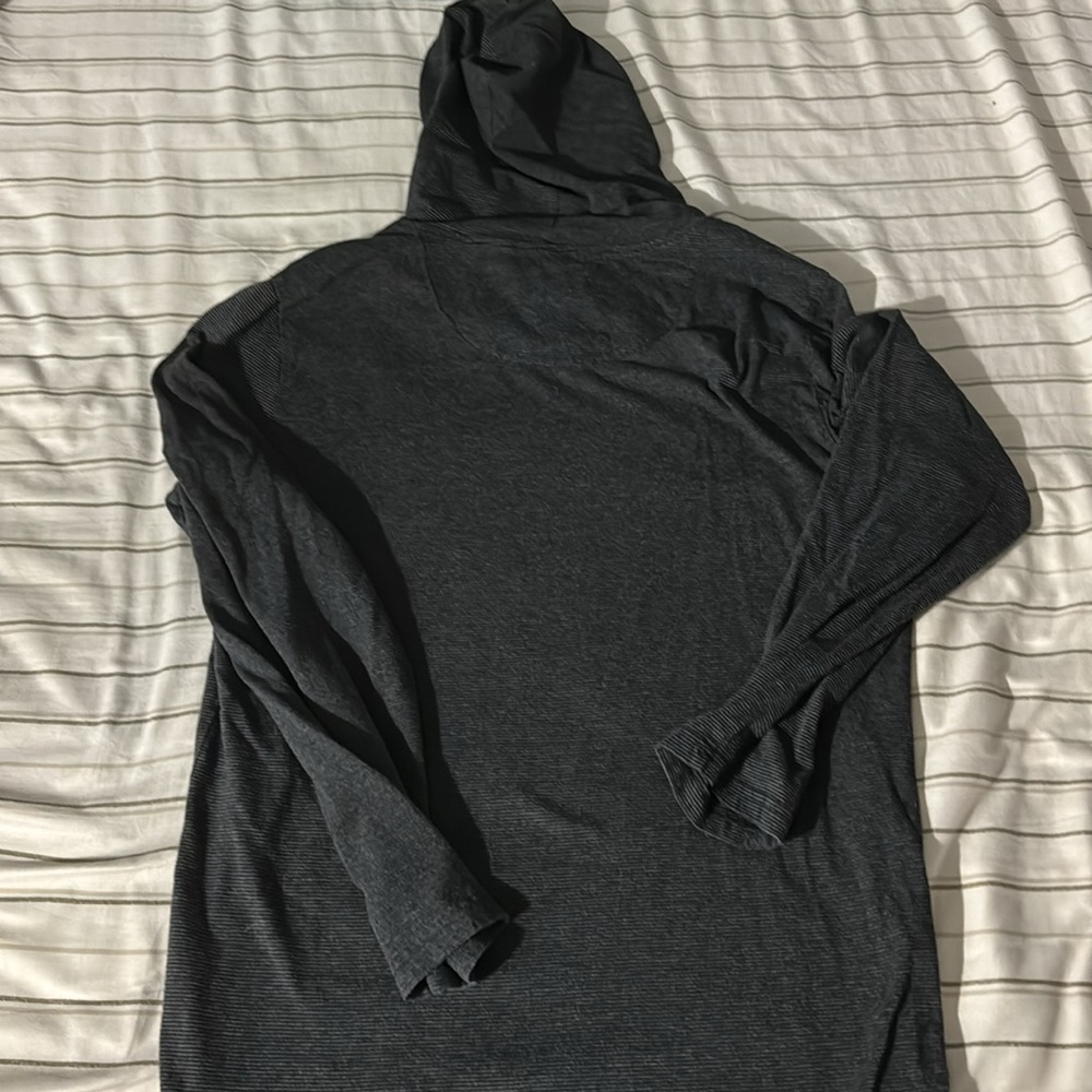 Julian & Mark Edward Microstripe Hoodie M | Dark … - image 3